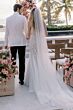 Locket 15806 Lolli Godet Skirt Spaghetti Straps Trumpet Wedding Gown