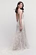 Locket 16155 Pilar Slim-Fit Valka Lace V-Neck Wedding Dress