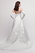 Locket 16156 Verona Detachable Sleeves Strapless Lace Wedding Gown
