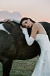 Locket 16156 Verona Detachable Sleeves Strapless Lace Wedding Gown