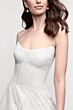 Locket 16159 Vera Strapless Corset A-line Lace Bridal Dress