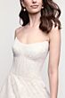 Locket 16159 Vera Strapless Corset A-line Lace Bridal Dress