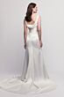 Locket 16220 Amaryllis Cowl Neckline Slim-Fit Charmeuse Wedding Gown