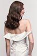 Locket 16220 Amaryllis Cowl Neckline Slim-Fit Charmeuse Wedding Gown