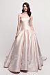 Locket 16230 Verandi Drop Waist Soft Blush Satin Wedding Dress