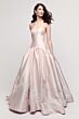 Locket 16230 Verandi Drop Waist Soft Blush Satin Wedding Dress