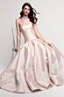 Locket 16230 Verandi Drop Waist Soft Blush Satin Wedding Dress