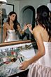 Locket 16230 Verandi Drop Waist Soft Blush Satin Wedding Dress