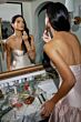 Locket 16230 Verandi Drop Waist Soft Blush Satin Wedding Dress