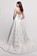 Locket 16231 Nigella Lace-Up Back Strapless Brocade Bridal Gown