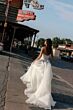 Locket 16234 Peony Sweetheart Neckline Crepe and Organza Bridal Gown