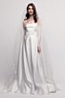 Locket 16744 Aster Lace Back Strapless Satin A-line Wedding Dress