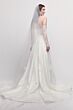 Locket 16744 Aster Lace Back Strapless Satin A-line Wedding Dress