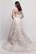 Locket 16749 Orchid Floral Appliques Basque Waist A-line Bridal Gown