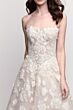 Locket 16749 Orchid Floral Appliques Basque Waist A-line Bridal Gown