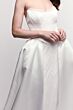 Locket 16752 Iris Detachable Overskirt Lace and Satin Wedding Dress