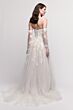 Locket 16754 Verbena Floral Appliques Embroidered Tulle Bridal Gown