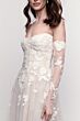 Locket 16754 Verbena Floral Appliques Embroidered Tulle Bridal Gown