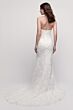 Locket 16807 Amaranth Fitted Beaded Lace Strapless Bridal Dress