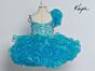 Sugar Kayne C209 Asymmetric Ruffle Sleeve Butterfly Dress