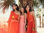 Ieena for Mac Duggal 26992 High Neck Pleated Dress