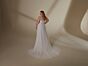 Mori Lee 3396 Lianne Front Slit Lace Bodice Plus Size Wedding Gown