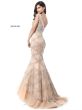 Sherri Hill 51593 Cap Sleeve Mermaid-Style Formal Gown