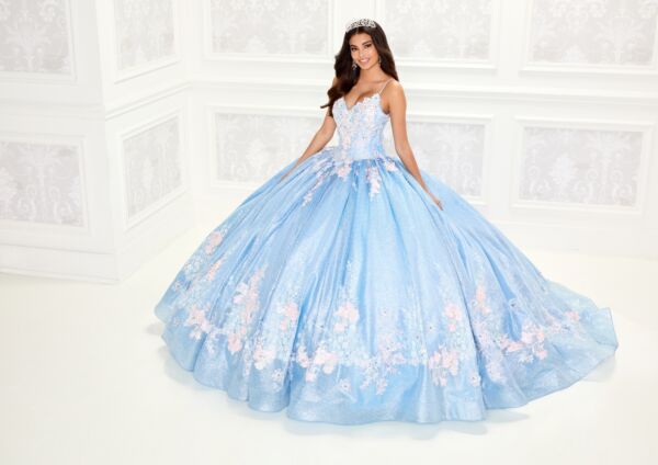 Princesa by Ariana Vara PR30083 Spaghetti Strap Quinceanera Dress