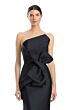 Alexander by Daymor 1952 Pleated Bow Bodice Dress