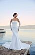 Sophia Tolli Y3180 Lucie Scoop Neckline and Off the shoulder Wedding Dress