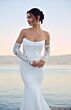 Sophia Tolli Y3180 Lucie Scoop Neckline and Off the shoulder Wedding Dress