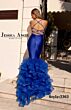 Jessica Angel 2363 Ruffle Skirt Lace-Up Back Dress