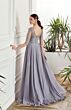 Alyce Paris 27475 Lace Bodice Three Quarter Sleeve Dress