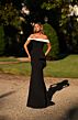 Alyce Paris 27877 Two Tone Off The Shoulder Dress