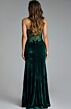 Jovani 43711 Beaded Bodice Asymmetric Neck Dress