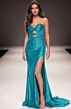 Jovani 48498 Double Keyhole Sweetheart Neckline Dress