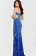 Jovani 40060 Side Cutouts Embellished Dress