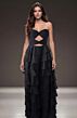 Jovani 47898 Knotted Cutout Bodice Ruffle Skirt Dress