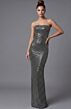 Jovani 49162 Back Slit Beaded Dress
