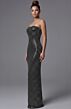 Jovani 49162 Back Slit Beaded Dress