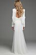 Jovani 38084 Bow Back Two Piece Wedding Dress