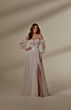 Mori Lee 4135 Maisie Detachable Sleeve Corset Top Wedding Dress