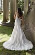 Mori Lee 4152 Piper Open Back Fit-And-Flare Wedding Dress