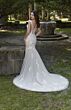Mori Lee 4156 Pepita Illusion Plunge Mermaid Wedding Gown