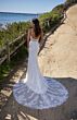 Mori Lee 1214 Leonita Removable Overskirt Boat Neck Wedding Gown