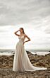 Mori Lee 15024 Melinda Sheer Bodice Spaghetti Straps Wedding Gown