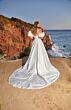 Mori Lee 15038 Marina Detachable Sleeve Side Cutout Wedding Gown
