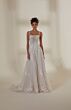 Mori Lee 2533 Meredith Straight Neckline Spaghetti Strap Wedding Dress