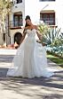 Mori Lee 2537 Misty Lace Bodice Glitter Tulle Bridal Dress
