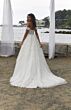 Mori Lee 12614 Nalani Corset Bodice Sweetheart Neck Wedding Gown